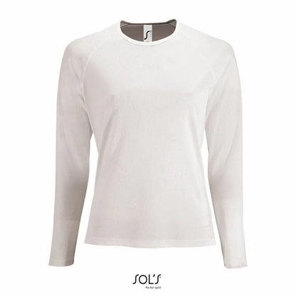 Sol's 02072 - Sporty Lsl Women Tee Shirt Sport Femme Manches Longues