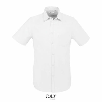 Sol's 02921 - Brisbane Fit Oxford-overhemd met korte mouwen voor heren