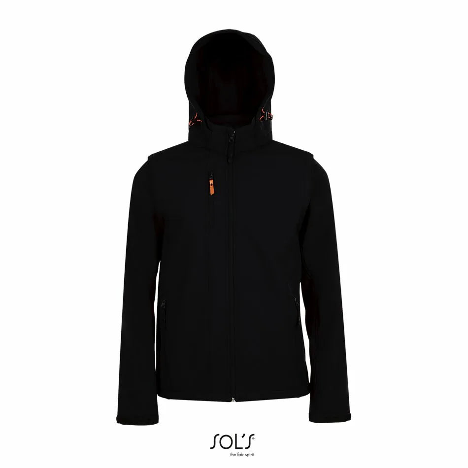 Sol's 01647 - TRANSFORMER Softshell Capuche Et Manches Amovibles