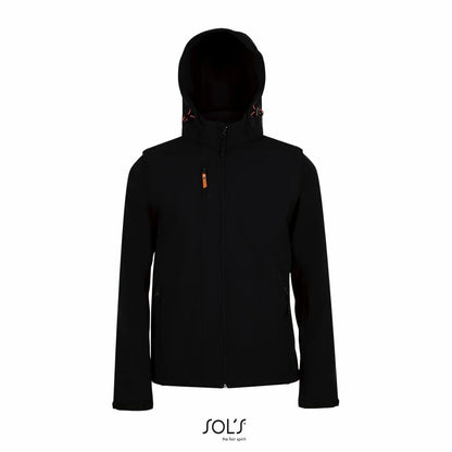 Sol's 01647 - TRANSFORMER Softshell capuchon en afneembare mouwen