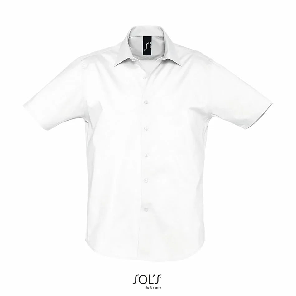 Sol's 17030 - Broadway Chemise Homme Stretch Manches Courtes