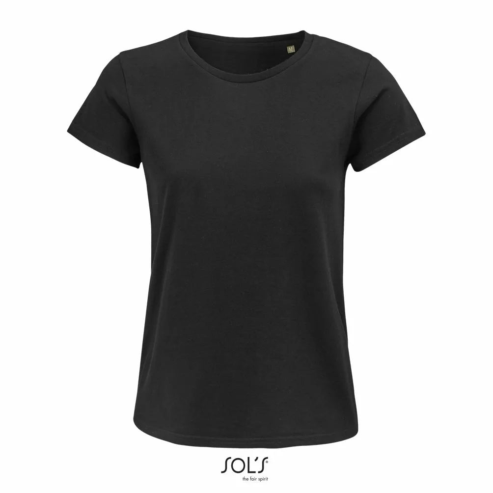 Sol's 03581 – Crusader Women Tailliertes Damen-T-Shirt aus Jersey mit Rundhalsausschnitt