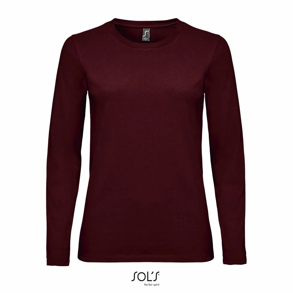 Sol's 02075 - Imperial LSL WOMEN Tee Shirt Femme Manches Longues