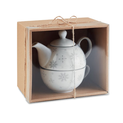 SONDRIO TEA Théière et tasse de Noël