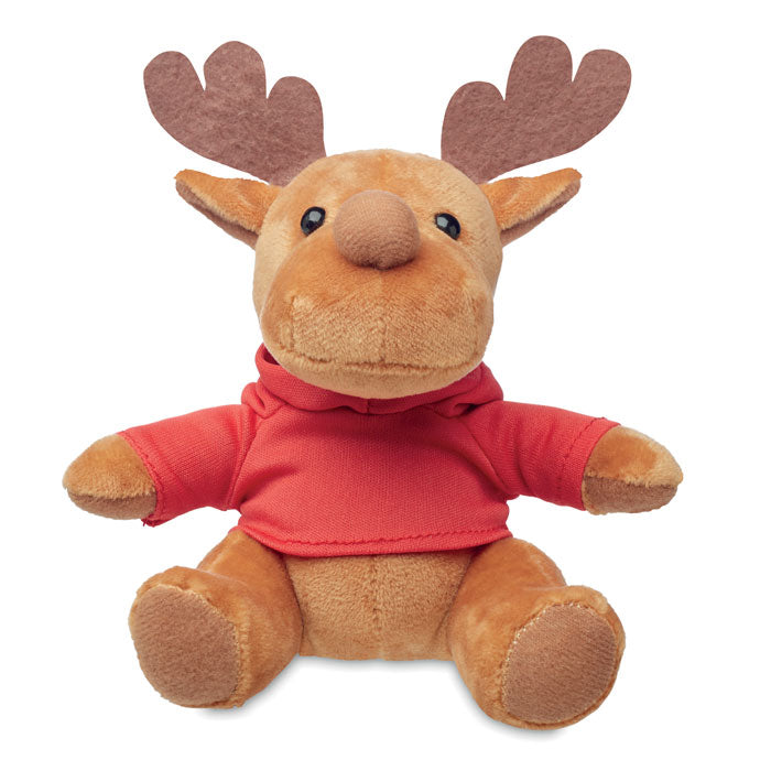 RUDOLPH Renne en peluche avec capuche