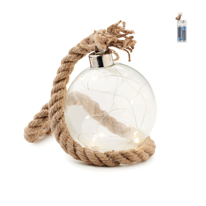 BAUBLI Boule en verre LED