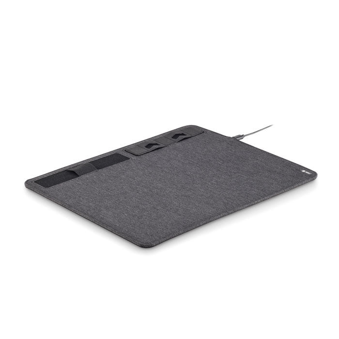 SUPERPAD Tapis de souris RPET chargeur