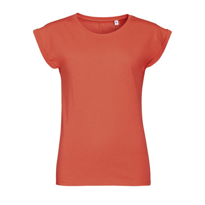 MELBA Tee Shirt Femme Col Rond