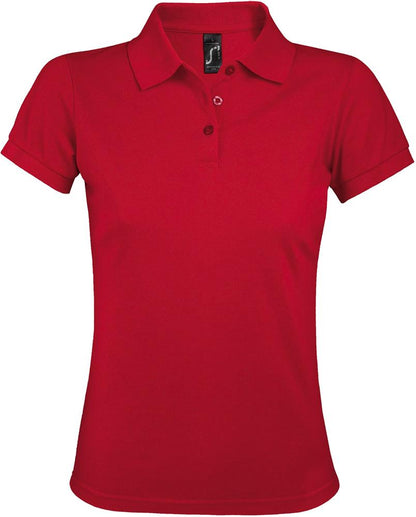 PRIME WOMEN Polo Femme Polycoton