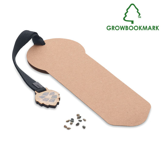 GROWBOOKMARK™ Ein Lesezeichen, eine Anstecknadel