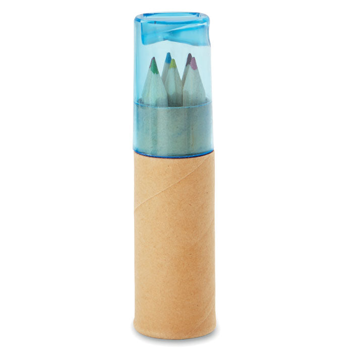 PETIT LAMBUT Tube de 6 crayons de couleur