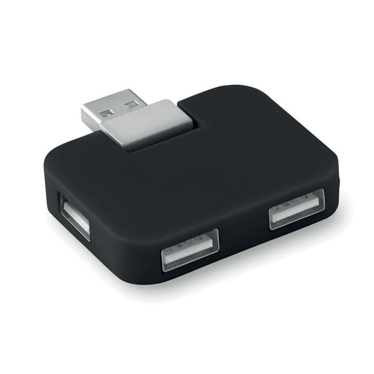 VIERKANTE hub 4 USB-poorten
