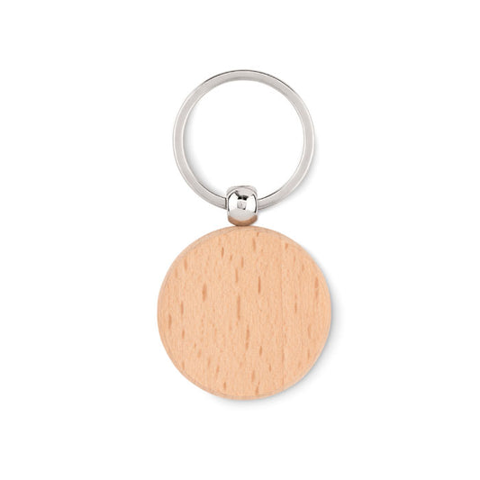 TOTY WOOD Porte-clés rond en bois