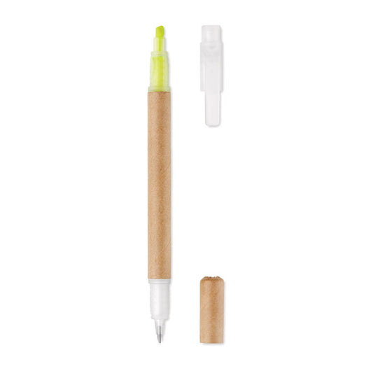 DUO PAPER Markeerstift 2 in 1