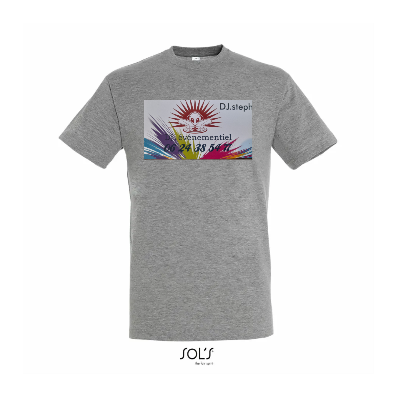 Sol's 11380 - REGENT Tee Shirt Unisexe Col Rond