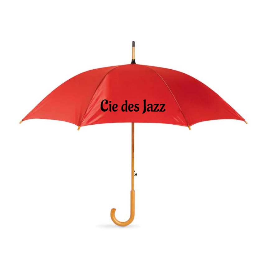 CUMULI Parapluie avec poignée en bois