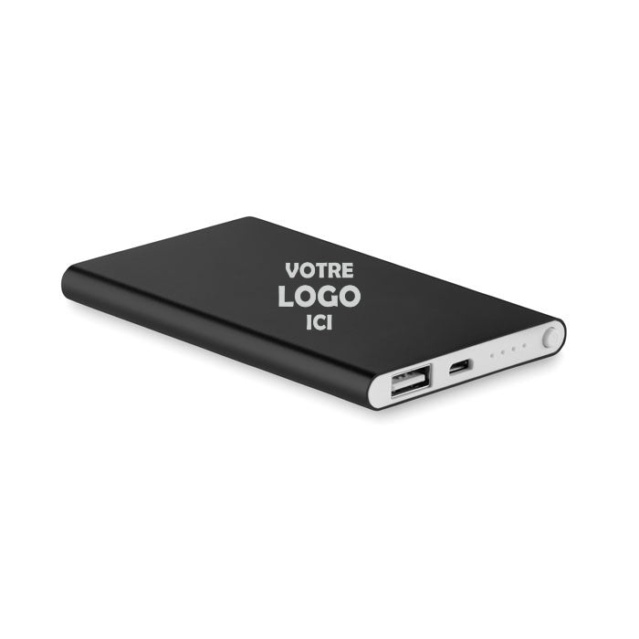 Gepersonaliseerde ultraplatte 4000 mAh powerbank - POWERFLAT