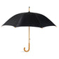 CUMULI Paraplu met houten handvat