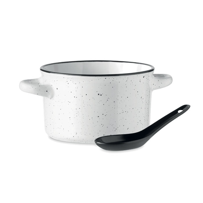 PIGA BOWL Bol vintage en céramique 550 ml