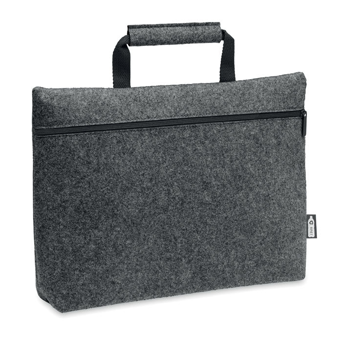 TAPLA Laptoptasche aus RPET-Filz mit Reißverschluss