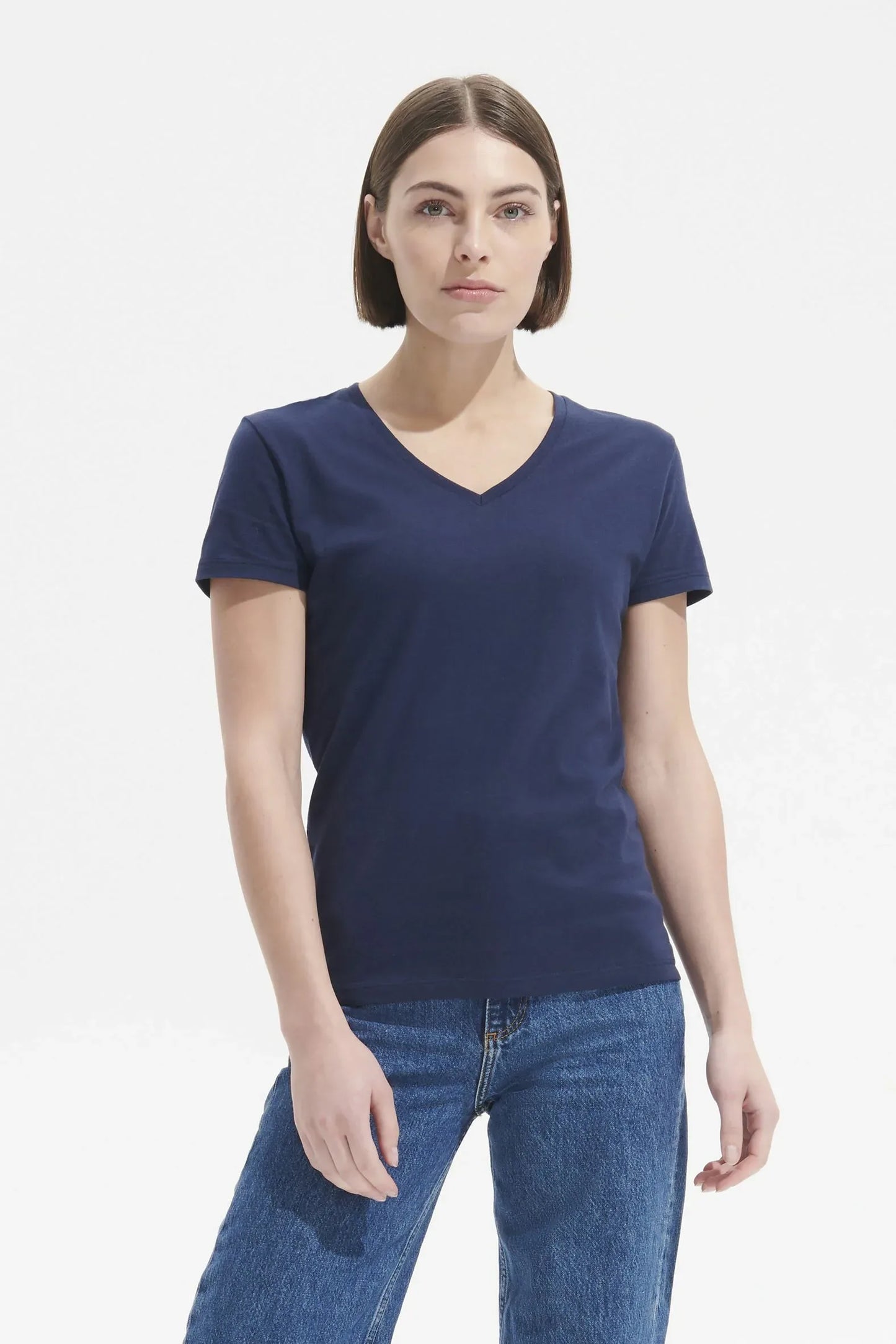 Sol's 02941 - Imperial V Women Tee Shirt Femme Col “V”