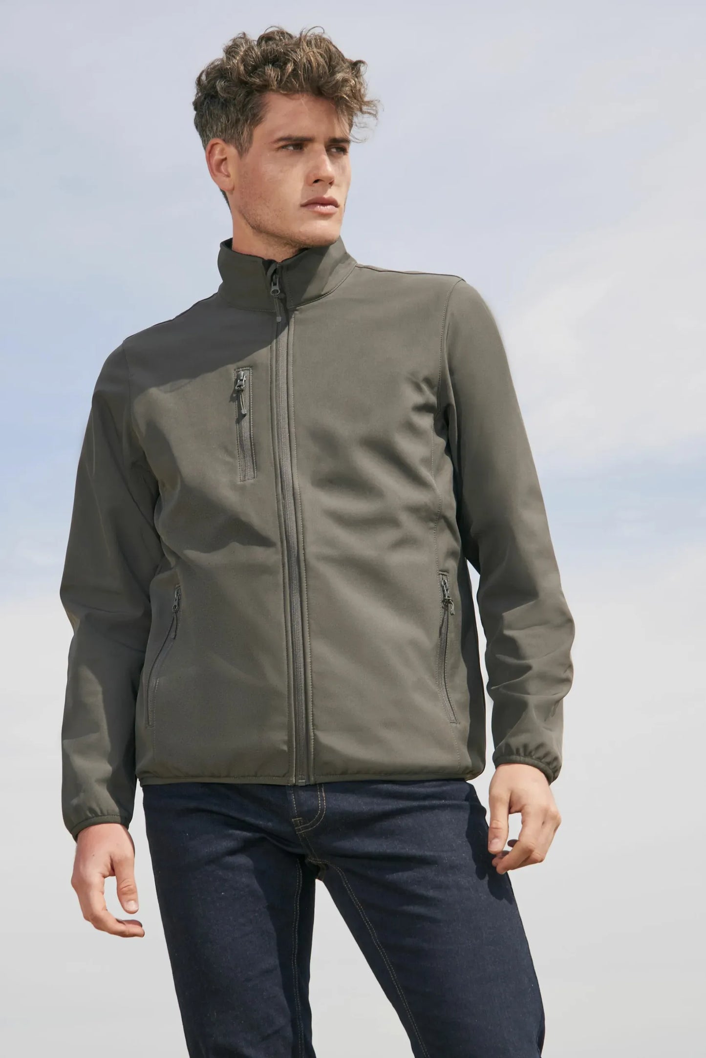 Sol's 03827 - Falcon Herren-Softshelljacke mit Reißverschluss