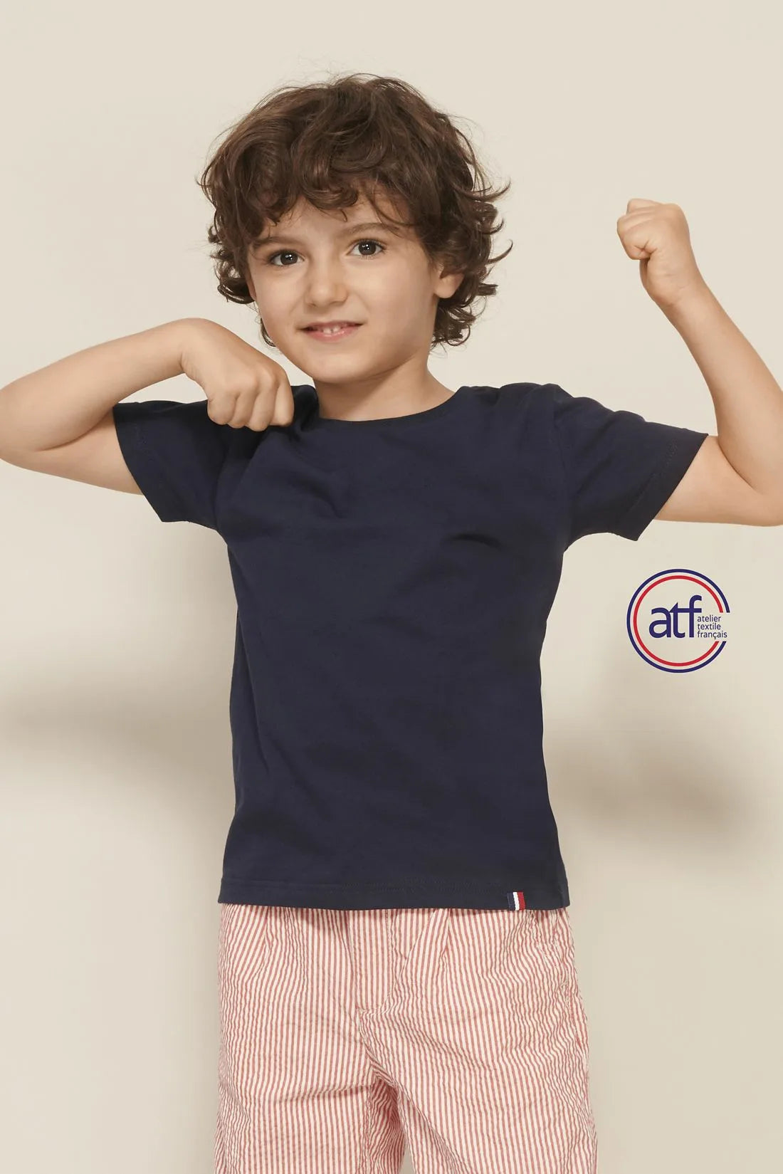 ATF 03274 - Lou Tee Shirt Enfant Col Rond Made In France