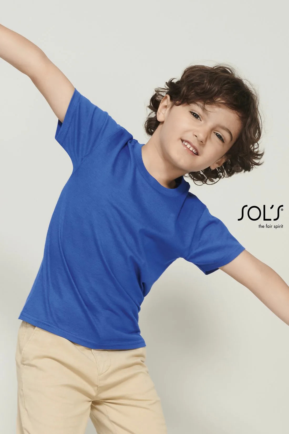 Sol's 03578 - Pioneer kinder T-shirt met ronde hals en jersey