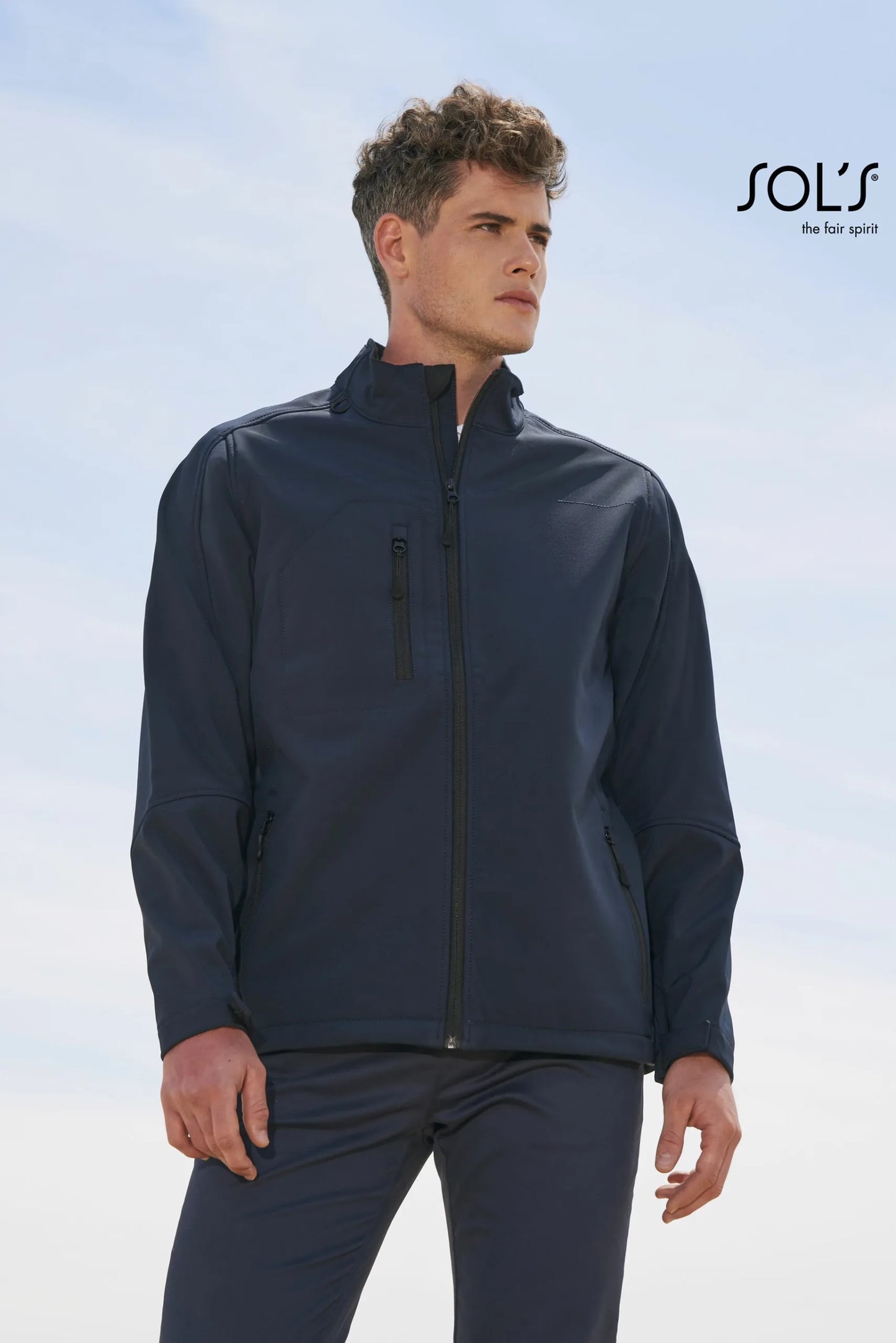 Sol's 46600 - RELAX Veste Homme Zippée Softshell