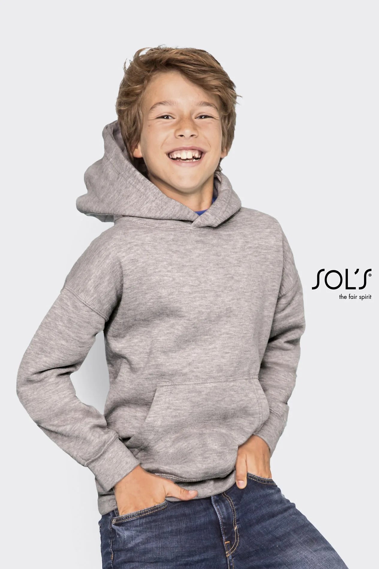 Sol's 13255 - SLAM KIDS Sweat Shirt Enfant à Capuche