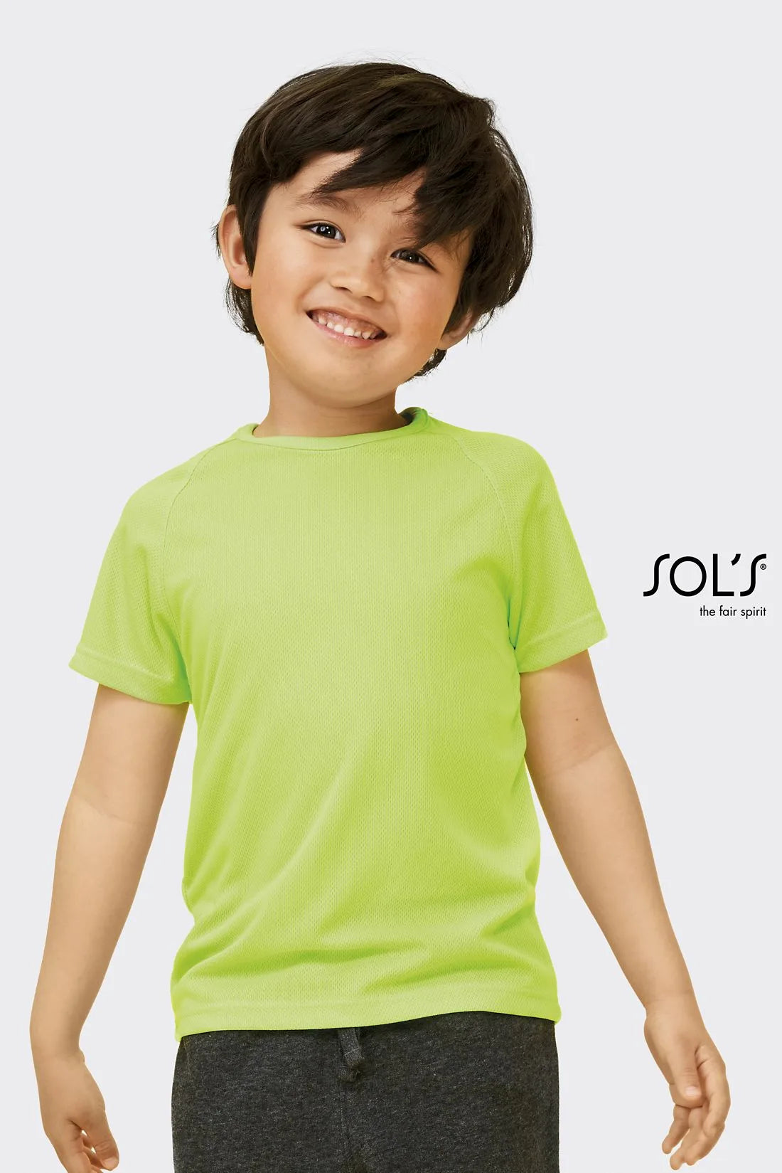 Sol's 01166 - SPORTY KIDS kinder T-shirt met raglanmouwen