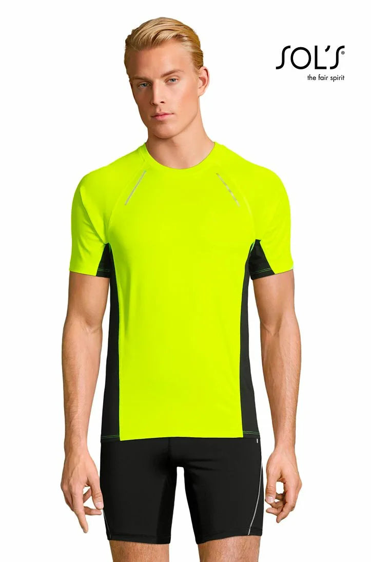 Sol's 01414 - SYDNEY MEN Tee Shirt Running Homme Manches Courtes