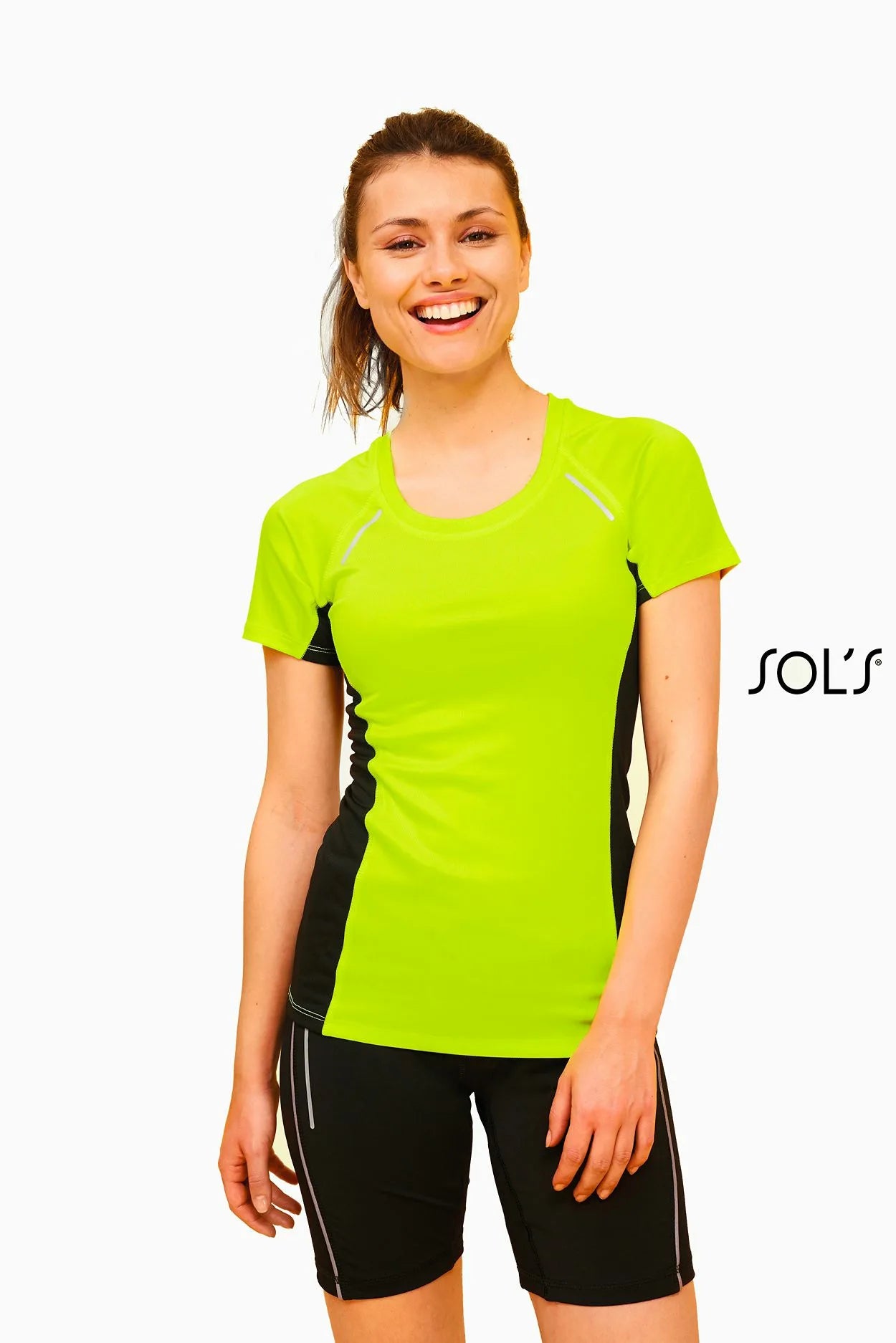 Sol's 01415 - SYDNEY WOMEN Tee Shirt Running Femme Manches Courtes