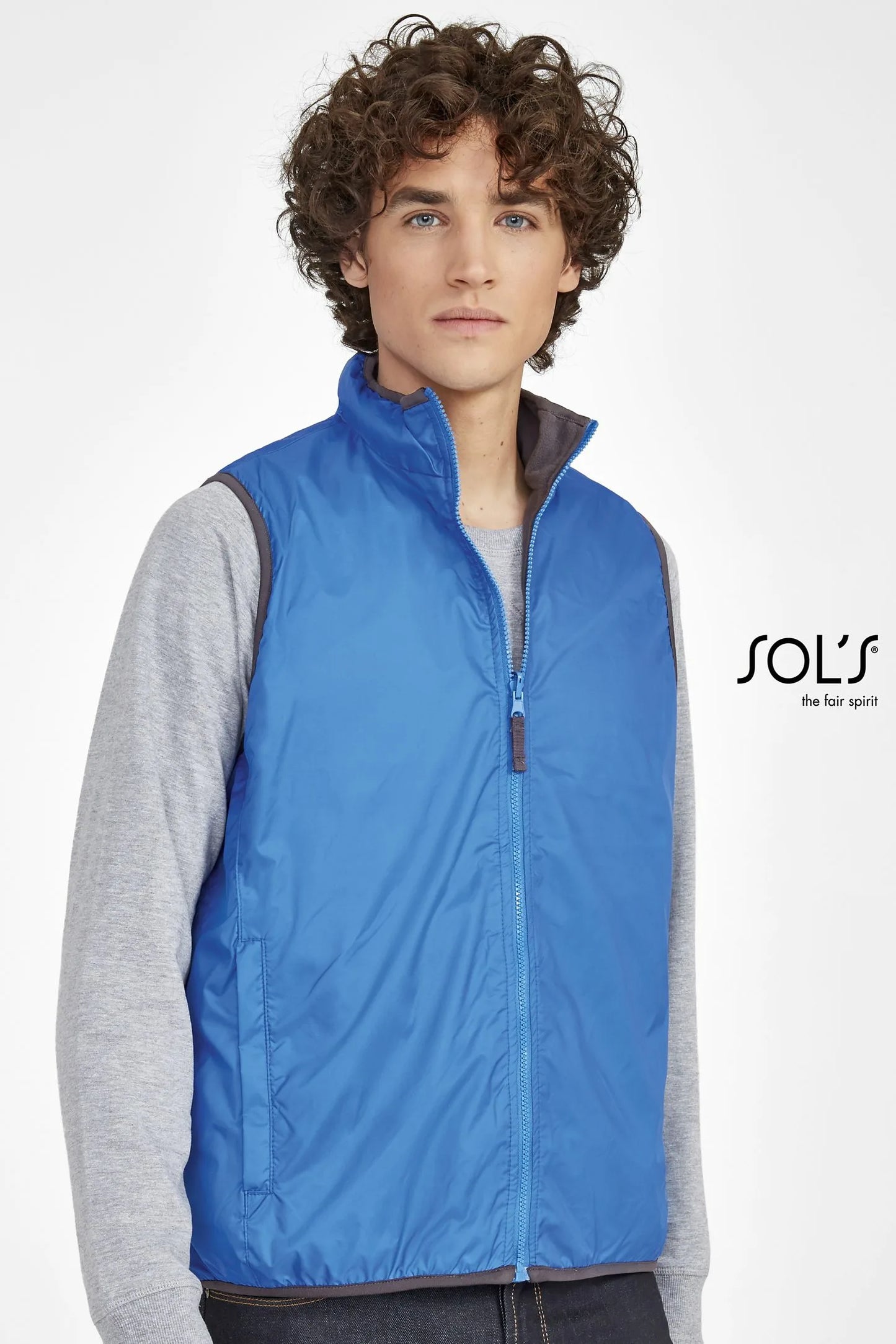 Sol's 44001 - WINNER Bodywarmer Unisexe Réversible Contrasté